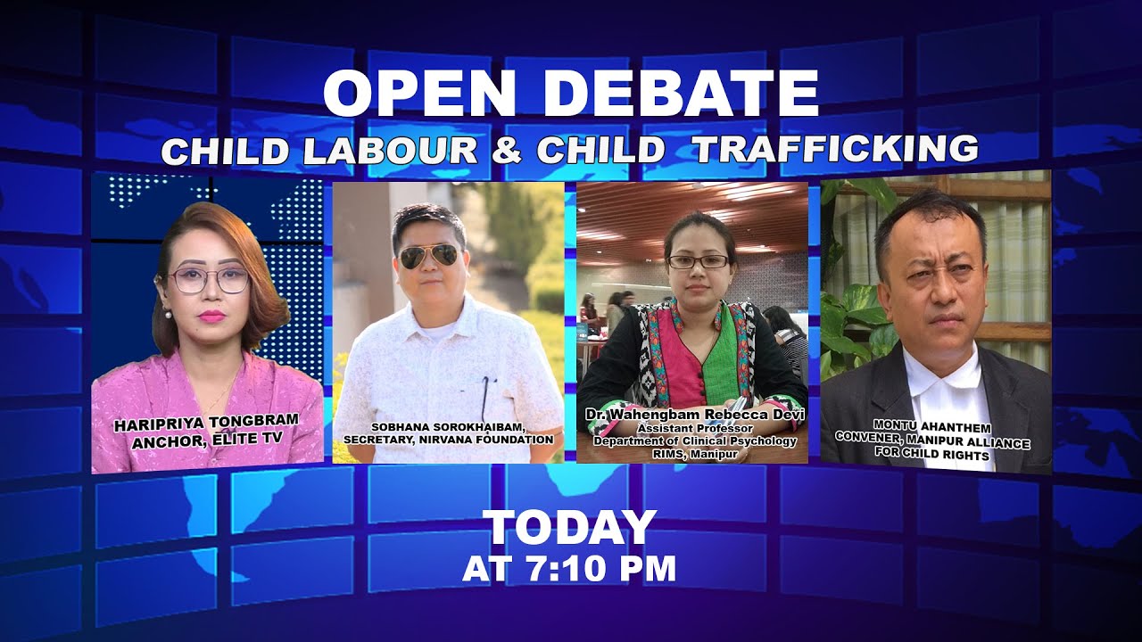  OPEN DEBATE ON CHILD LABOUR & CHILD TRAFFICKING | 5th Sep. 2021