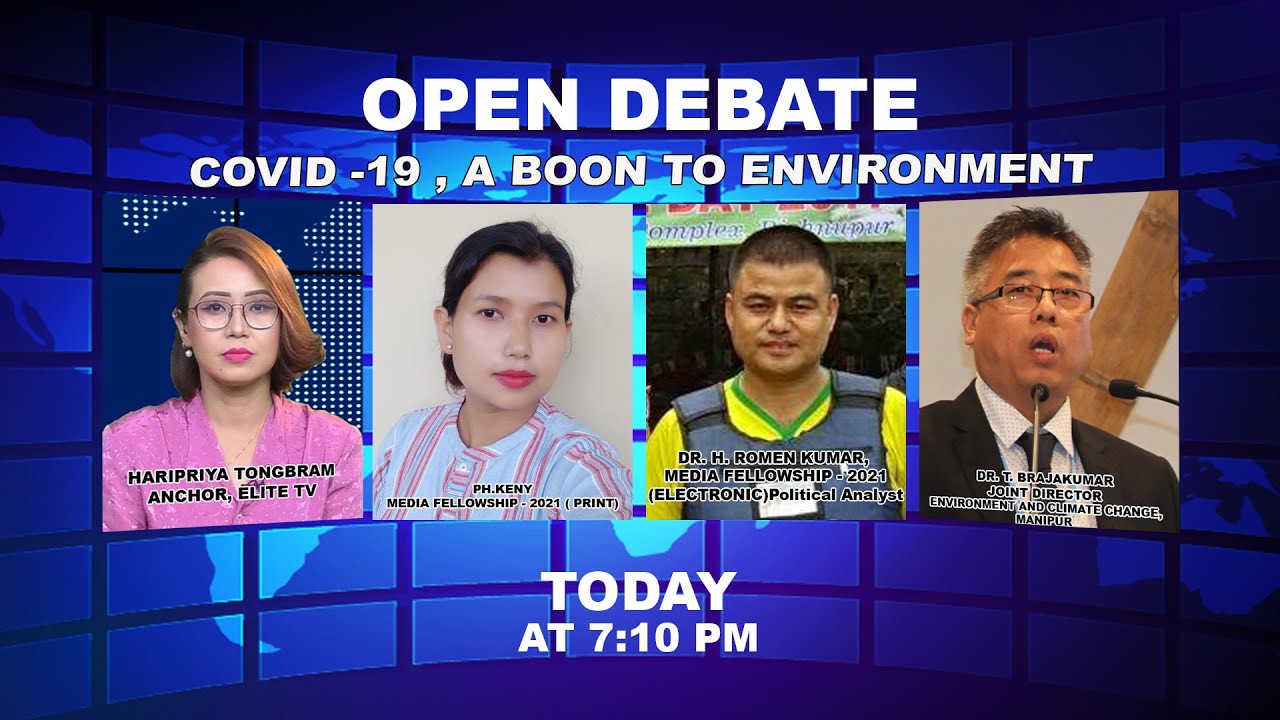  OPEN DEBATE on COVID -19 , A BOON TO ENVIRONMENT | 2nd Sep. 2021