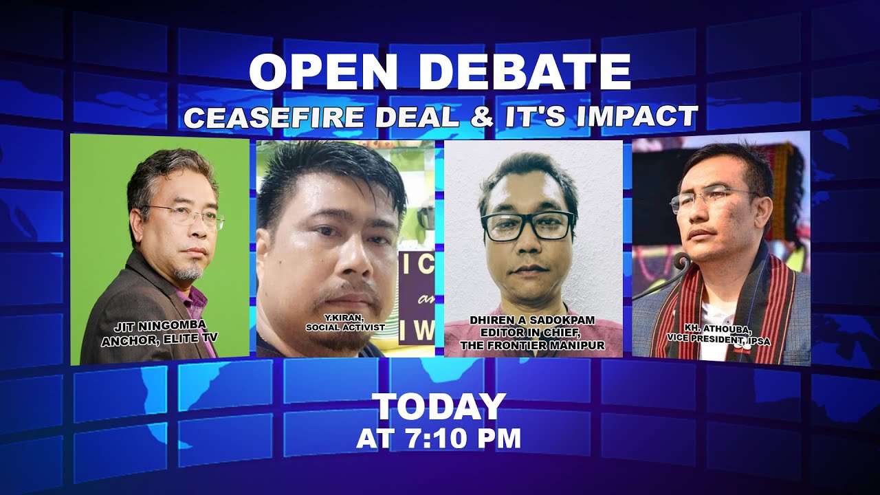  OPEN DEBATE ON CEASEFIRE DEAL & IT’S IMPACT,  8th September 2021