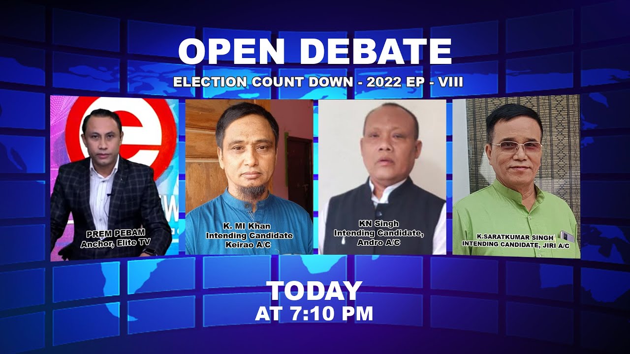  OPEN DEBATE ON Election Count Down – 2022 EP – VIII | 19th September 2021