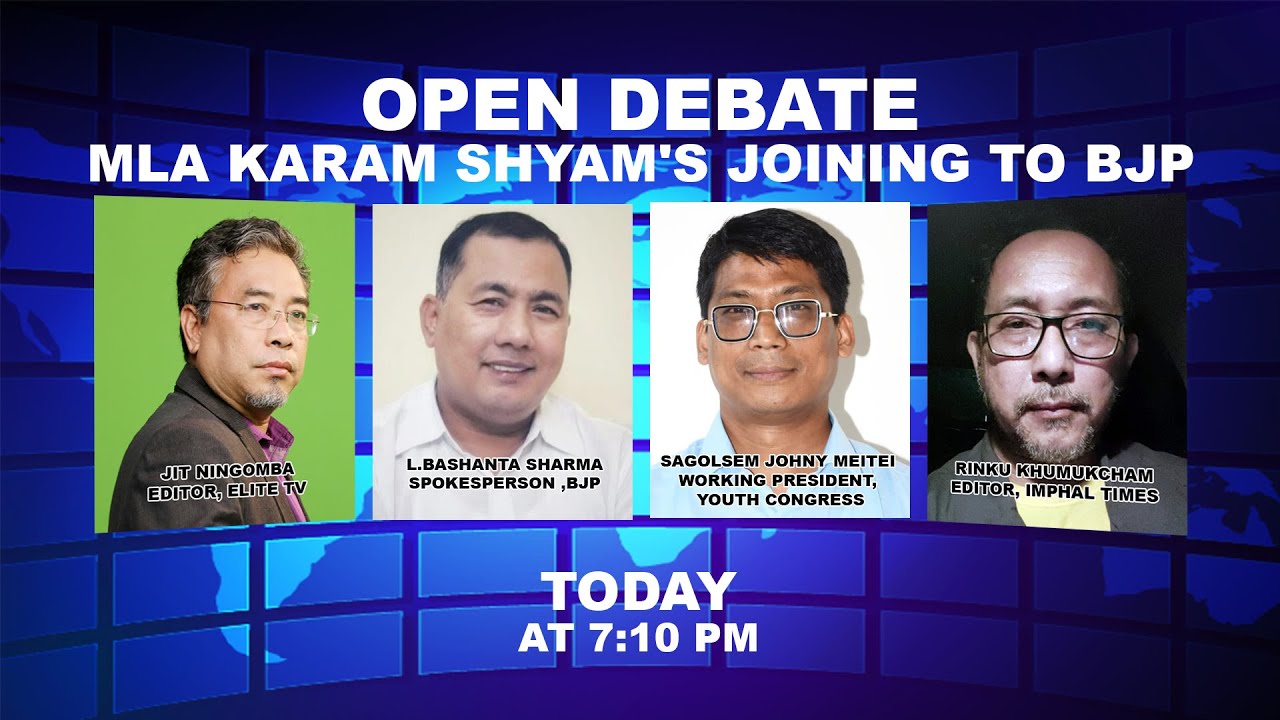  OPEN DEBATE ON MLA Karam Shyam’s joining to BJP | 11th November 2021