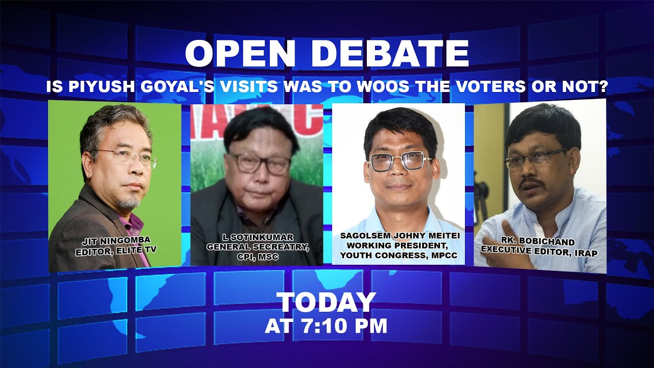  OPEN DEBATE ON IS PIYUSH GOYAL’ s VISITS WAS TO WOOS THE VOTERS OR NOT ? | 21st November 2021