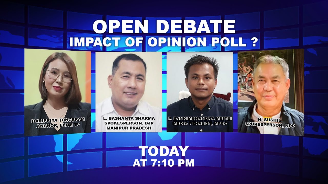  OPEN DEBATE ON Impact of opinion poll ? | 18th Jan. 2022