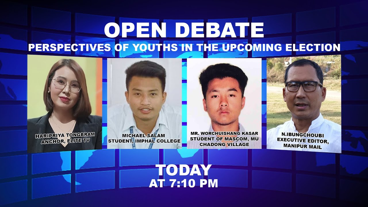  OPEN DEBATE ON Perspectives of youths in the upcoming election | 13th Jan. 2022