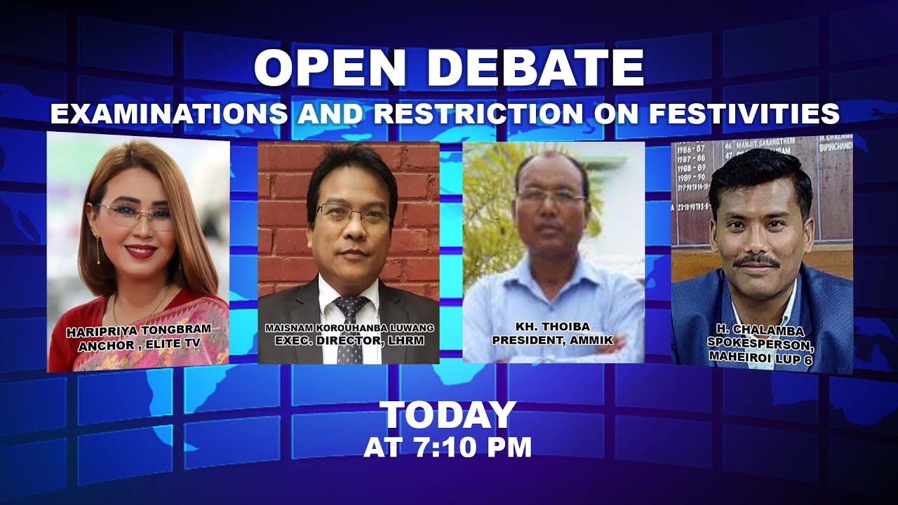  OPEN DEBATE ON Examinations and restriction on festivities | 27th Mar. 2022