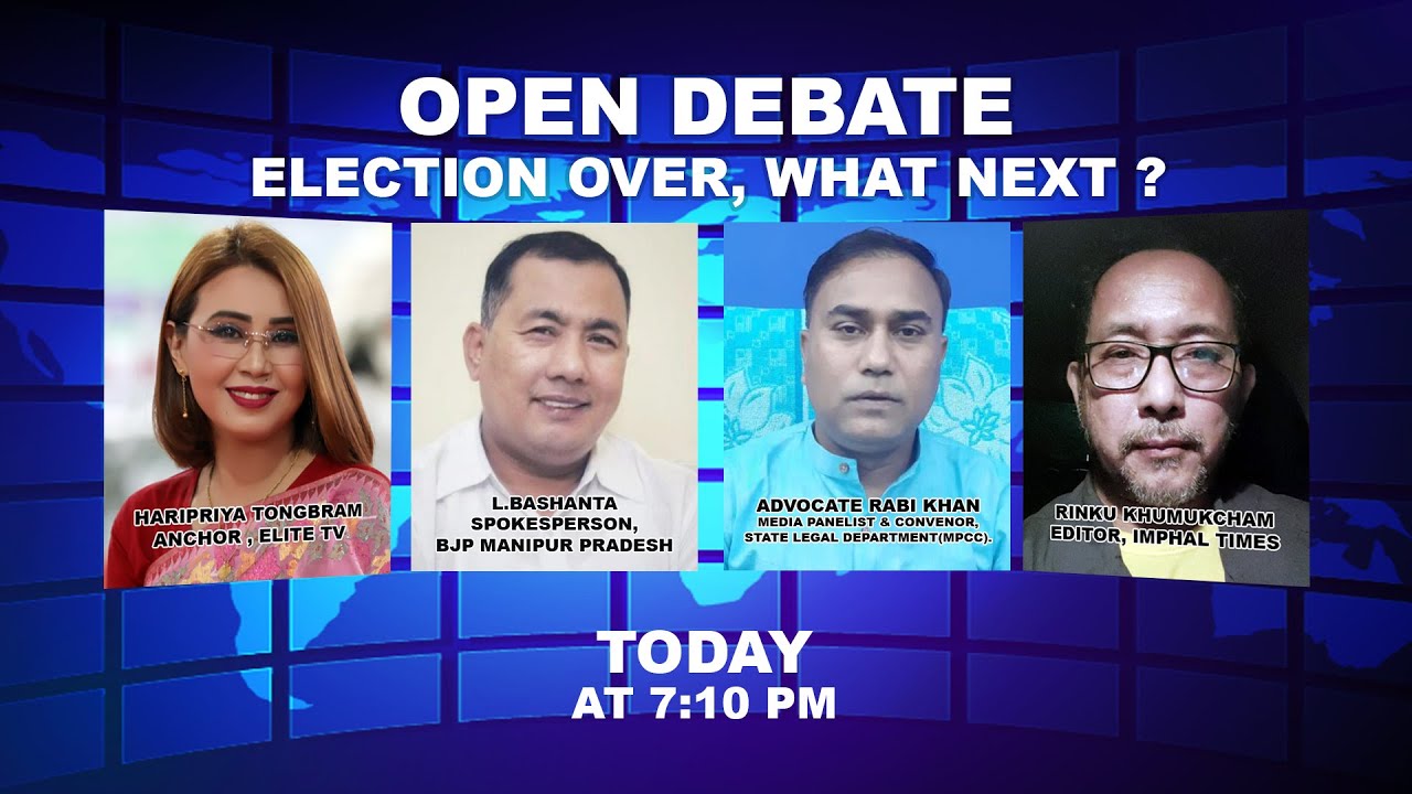  OPEN DEBATE ON Election over, what next ? | 6th Mar. 2022