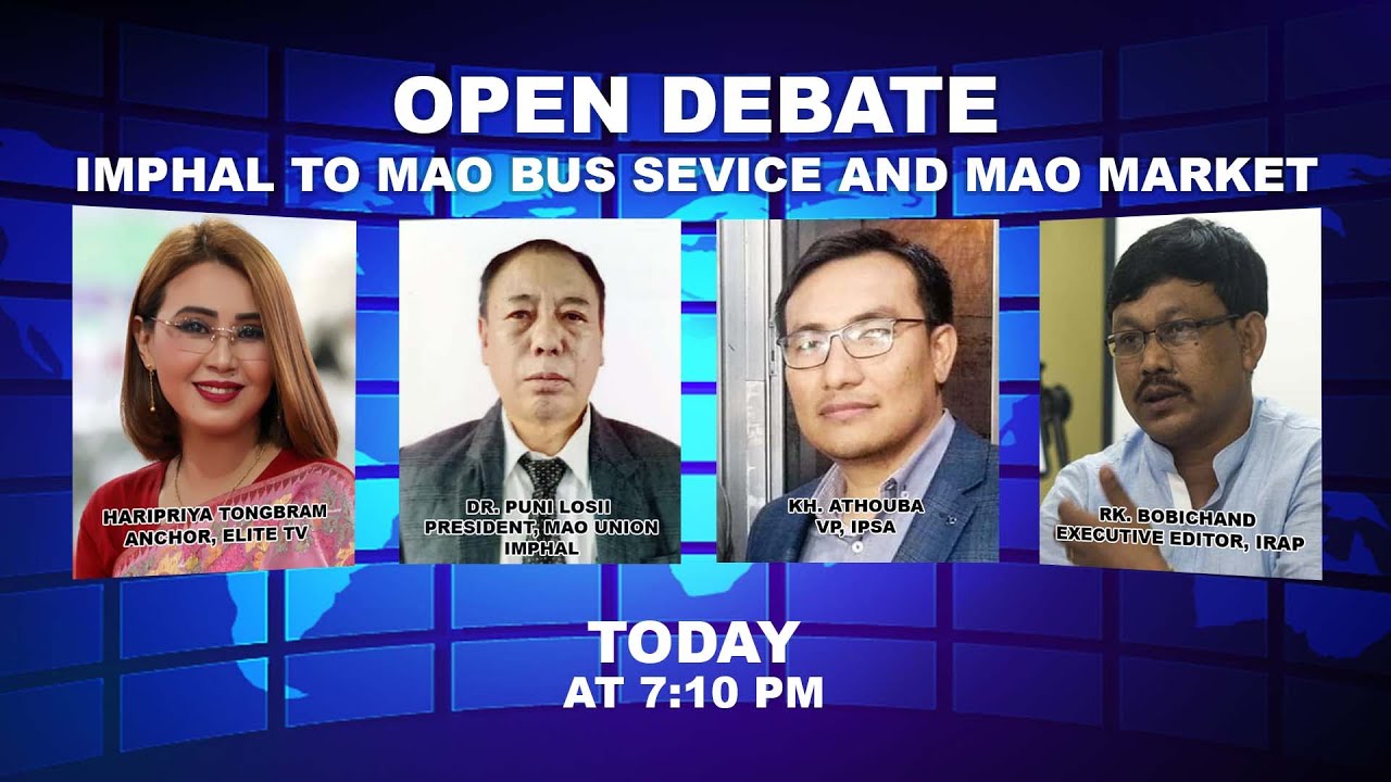  OPEN DEBATE ON Imphal to Mao Bus Sevice and Mao Market | 30th Mar. 2022