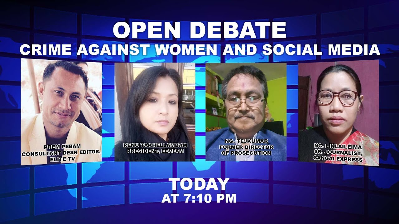  OPEN DEBATE ON Crime against women and Social Media | 24th Mar. 2022