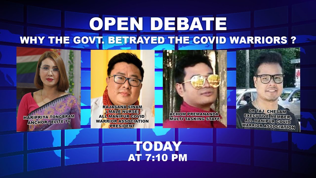  OPEN DEBATE ON Why the Govt. betrayed the Covid warriors ? | 12th April 2022 | ELITE TV