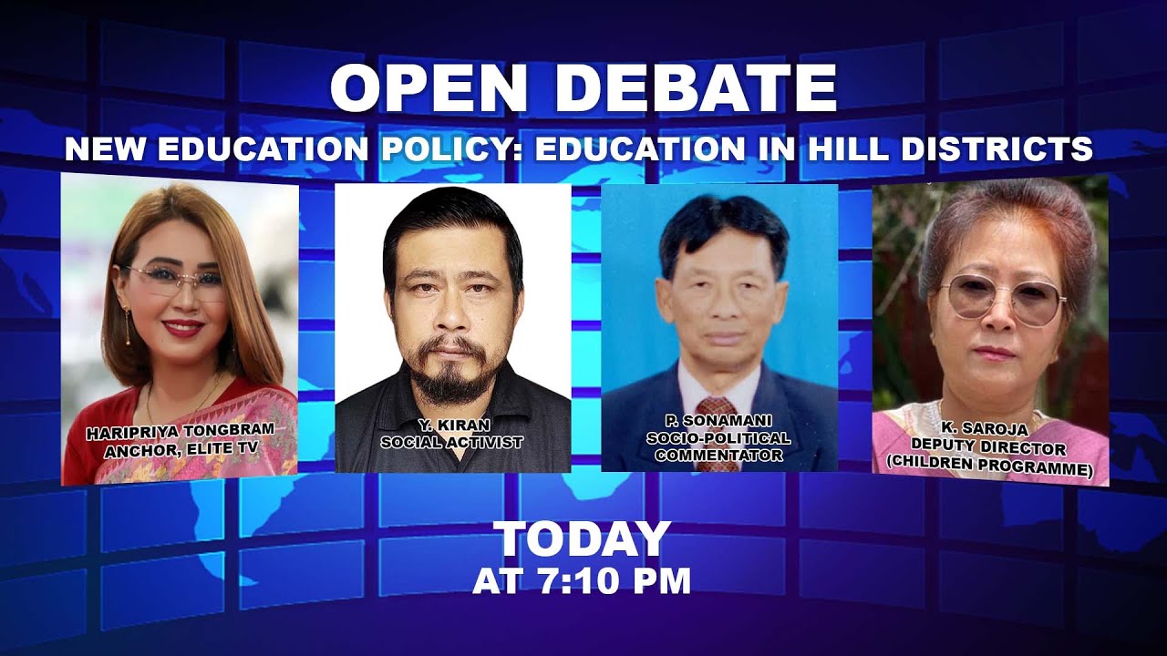  OPEN DEBATE ON New Education Policy: Education in Hill Districts | 3rd April 2022