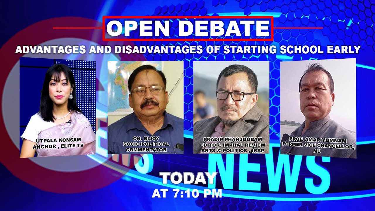  OPEN DEBATE ON Advantages and disadvantages of starting school early | 25th April 2022 | ELITE TV