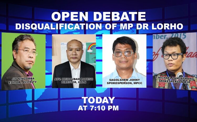  OPEN DEBATE ON Disqualification of MP Dr. Lorho | 24th September