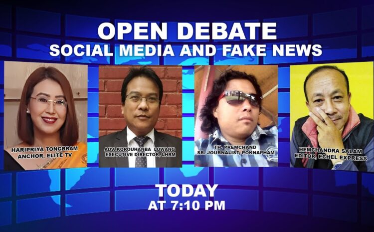  OPEN DEBATE ON Social Media and Fake News | 2nd November 2022