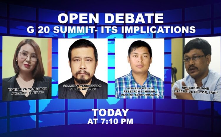  OPEN DEBATE ON G 20 SUMMIT- ITS IMPLICATIONS | 27th November 2022